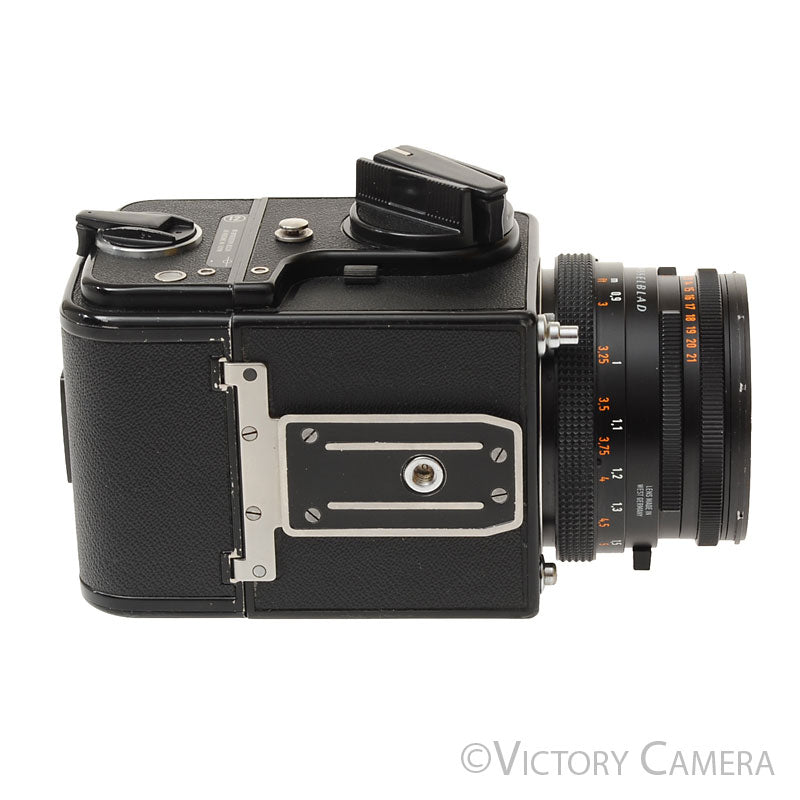 Hasselblad 503CX Black Camera w/ 80mm f2.8 CB T* Lens A12 Back  [EXC+] - Victory Camera