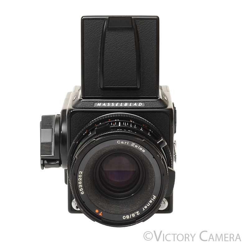 Hasselblad 503CX Black Camera w/ 80mm f2.8 CB T* Lens A12 Back  [EXC+] - Victory Camera