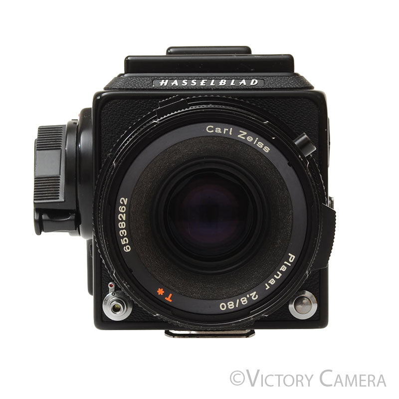 Hasselblad 503CX Black Camera w/ 80mm f2.8 CB T* Lens A12 Back  [EXC+] - Victory Camera
