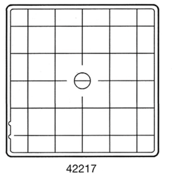 Hasselblad Acute Matte D Split Prism Grid Focusing Screen 42217 [EXC+] - Victory Camera