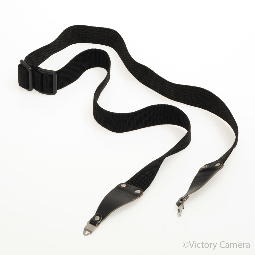 Hasselblad Wide Neck Strap w/ Leather Ends + QR Lugs [EXC-] - Victory Camera