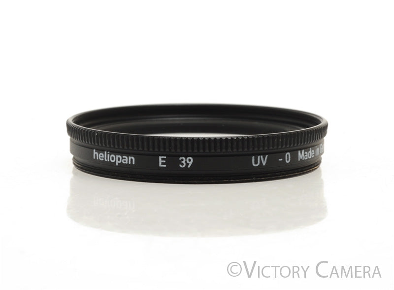 Heliopan E39 UV -0 39mm Filter w/ Case [EXC+] - Victory Camera