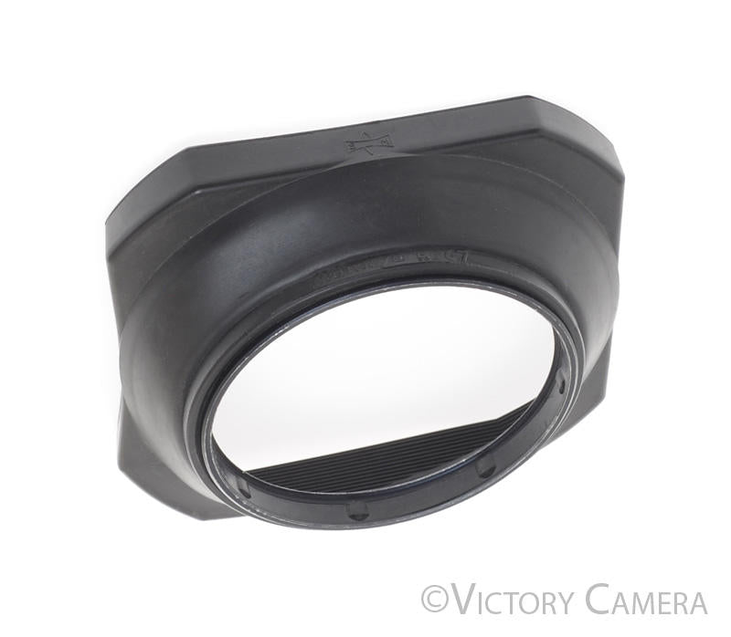 Mamiya 645 m645 45mm Collapsible Rubber Square Wide Angle Lens Shade / Hood [EXC] - Victory Camera