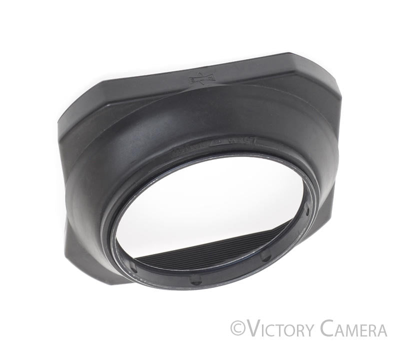 Mamiya 645 m645 45mm Collapsible Rubber Square Wide Angle Lens Shade / Hood - Victory Camera
