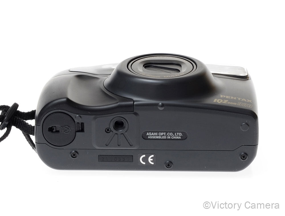 Pentax IQZoom 928 Black 35mm Point & Shoot Film Camera w/ 28-90mm [EXC+] - Victory Camera