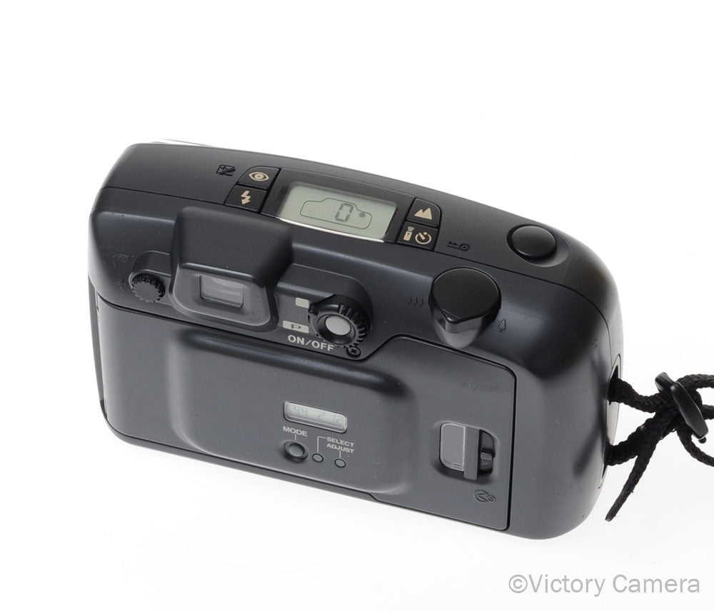 Pentax IQZoom 928 Black 35mm Point & Shoot Film Camera w/ 28-90mm [EXC+] - Victory Camera