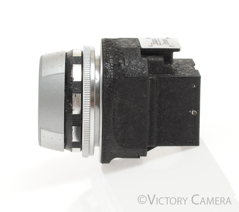 Jhagee Exakta Magnifier Hood Chimney Finder mod. w/ Schneider 4x Loupe [EXC] - Victory Camera