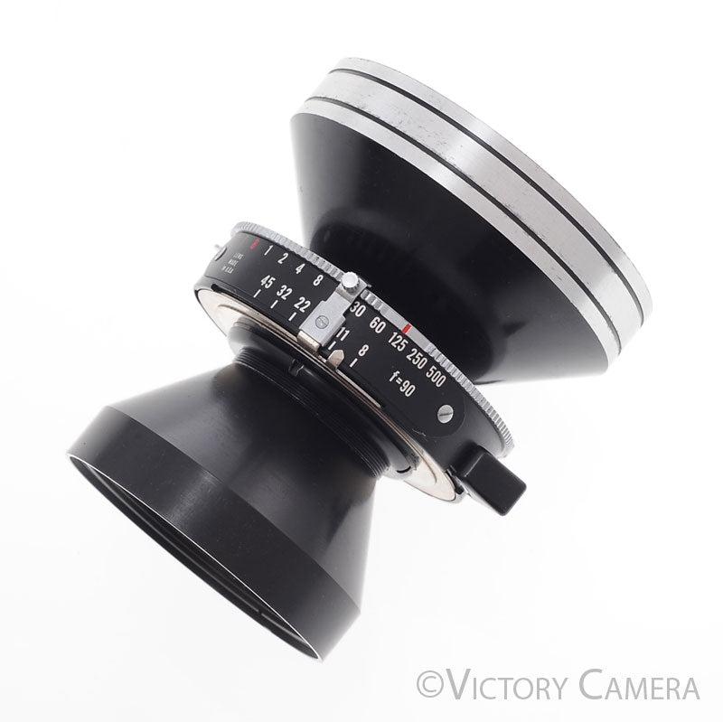 Ilex-Calumet 90mm f8 Copal 0 Shutter Wide Angle Lens for 4x5 [EXC-] - Victory Camera