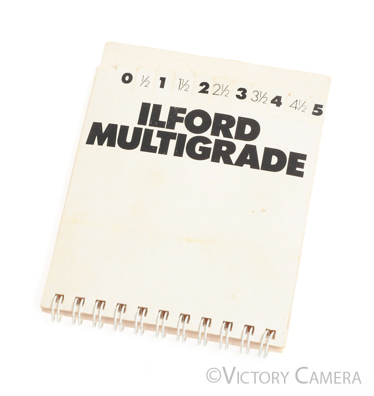 Ilford Multigrade 3 1/2&quot; Darkroom Enlarging Filter Kit -Clean-