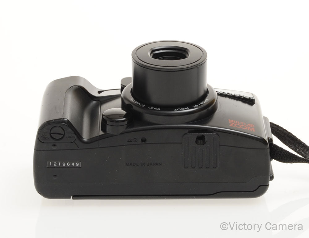 Olympus Infinity Zoom 200 QZ 38-80mm Lens 35mm Point and Shoot Film Camera [EXC] - Victory Camera