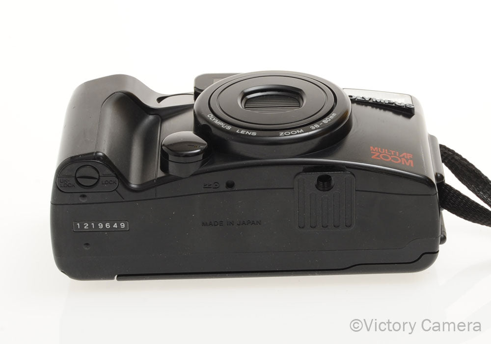 Olympus Infinity Zoom 200 QZ 38-80mm Lens 35mm Point and Shoot Film Camera [EXC] - Victory Camera