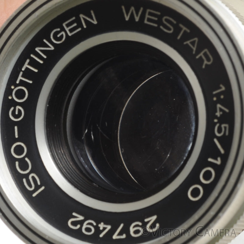 Isco-Gottingen 100mm f4.5 Westar M42 Screw Mount Prime Lens -BGN- - Victory Camera