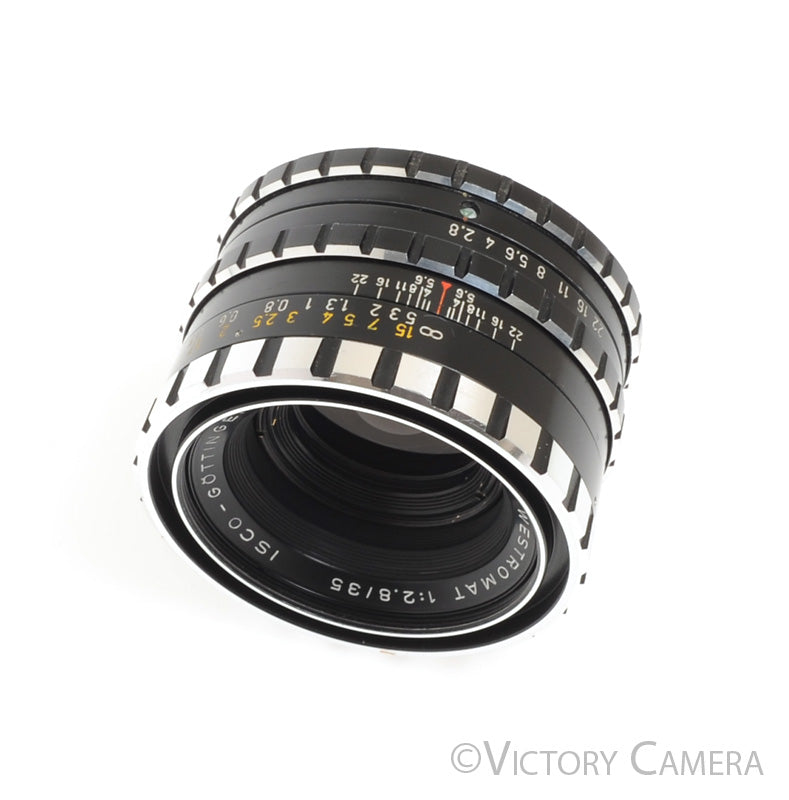 Isco-Gottingen Edixa Westromat / Westron 35mm f2.8 m42 Bokeh Lens - Victory Camera