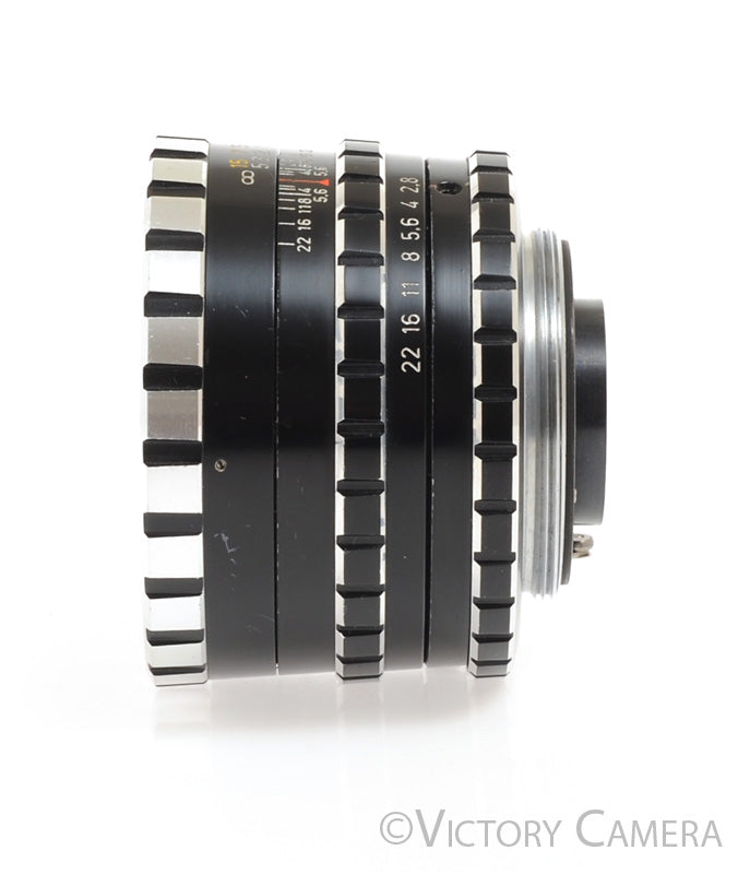 Isco-Gottingen Edixa Westromat / Westron 35mm f2.8 m42 Bokeh Lens - Victory Camera