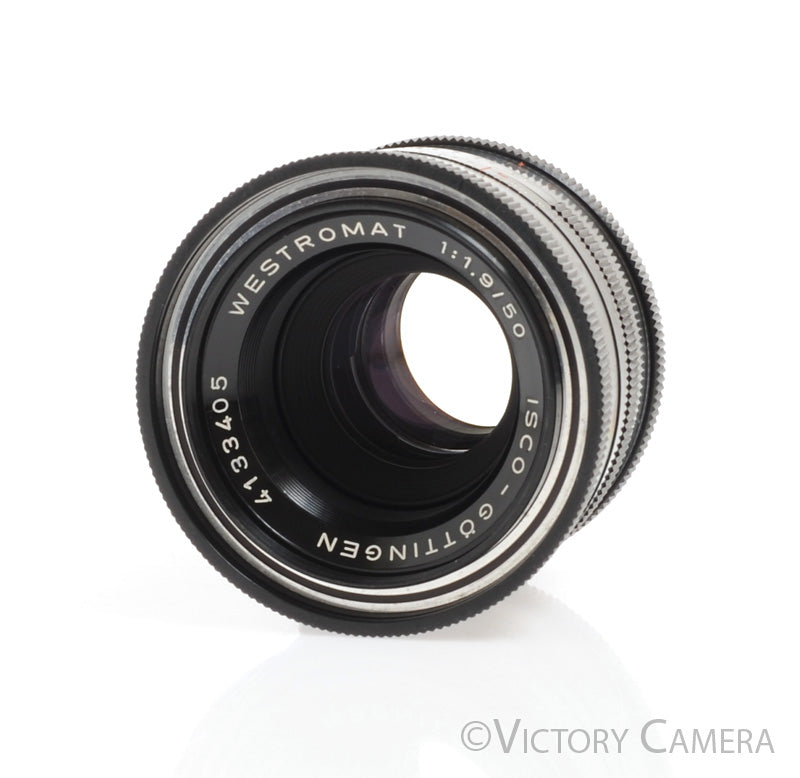 Isco-Gottingen Edixa Westromat 50mmf1.9 m42 Bokeh Lens - Victory Camera