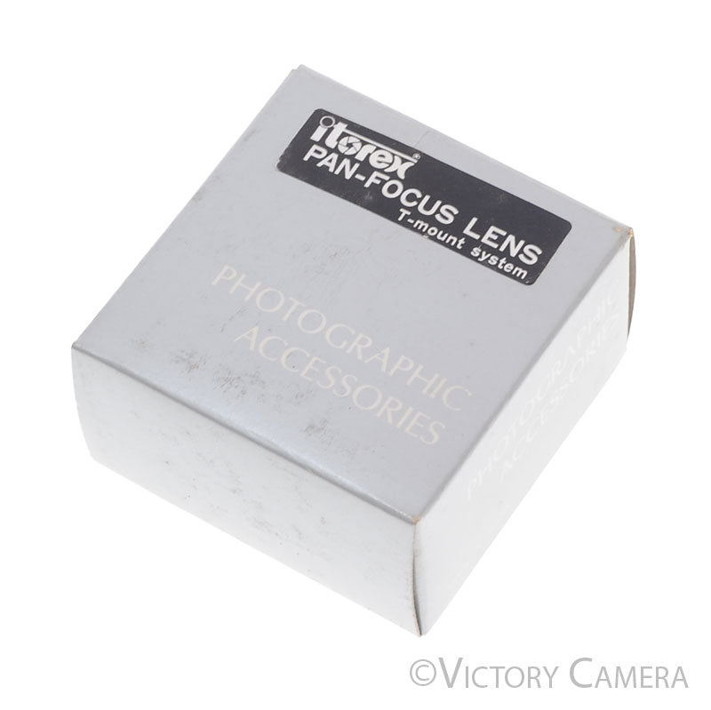 Itorex Pan-Focus-Lens 50mm f40 Pancake Pin Hole Lens for Canon FD [EXC+] - Victory Camera