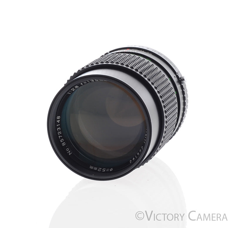 JCPenney 135mm f2.8 Multicoated Telephoto Lens for Pentax K Mount - Victory Camera