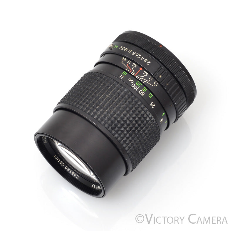 JCPenny 135mm f2.8 Telephoto Portrait Lens for Canon FD [EXC-] - Victory Camera