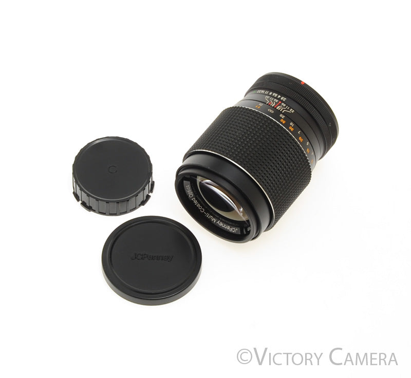 JCPenny 135mm f2.8 Telephoto Portrait Lens for Canon FD [EXC+] - Victory Camera