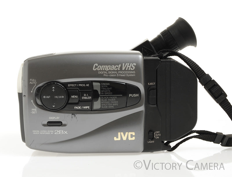 JVC GR-AXS910 VHS-C Camcorder w/ Charger [EXC-] - Victory Camera