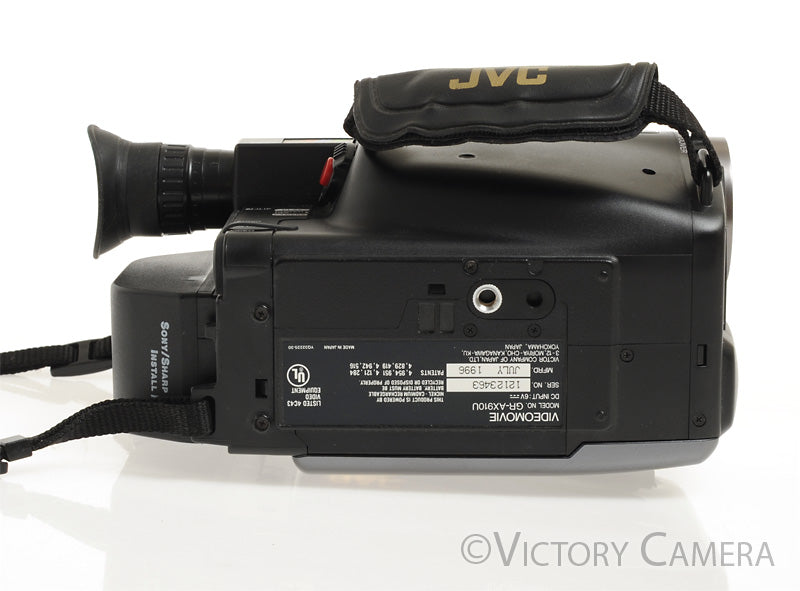 JVC GR-AXS910 VHS-C Camcorder w/ Charger [EXC-] - Victory Camera