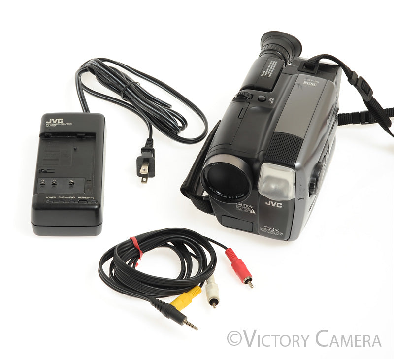 JVC GR-AXS910 VHS-C Camcorder w/ Charger [EXC-] - Victory Camera