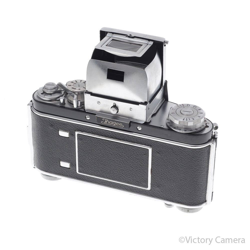 Ihagee Exakta VXIIa Chrome USSR 35mm Camera w/ Waist Level Finder [EXC+] image 3