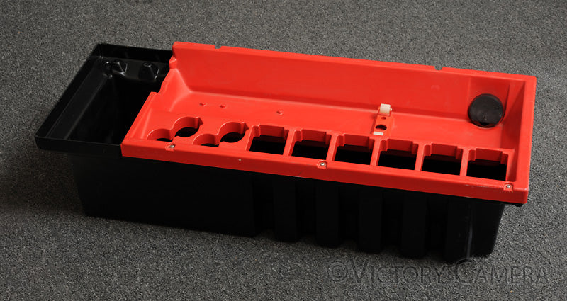 Jobo CPA 2 / CPP2 Film Processor Base / Tub w/ Red Cover + Rollers [EXC] - Victory Camera