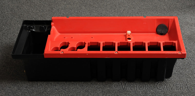Jobo CPA 2 / CPP2 Film Processor Base / Tub w/ Red Cover + Rollers - Victory Camera
