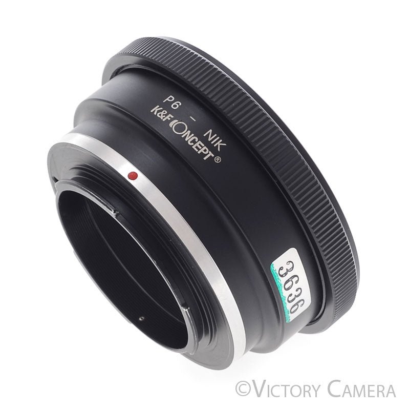 K&F Concept P6-NIK Pentacon 6 Kiev 60 Lenses to Nikon Camera Adapter [EXC+] - Victory Camera