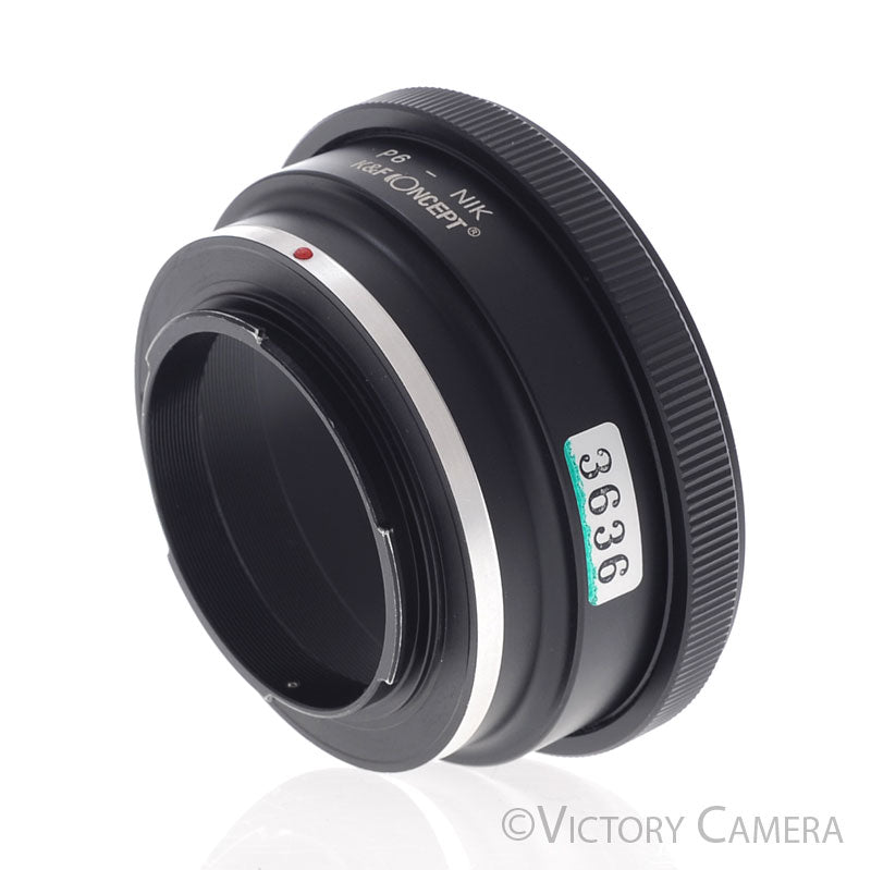 K&F Concept P6-NIK Pentacon 6 Kiev 60 Lenses to Nikon Camera Adapter [EXC+] - Victory Camera