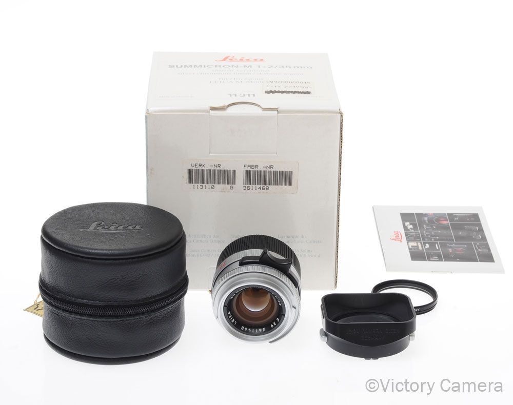 Leica Summicron-M 35mm F2 V4 King of Bokeh Rare Chrome [MINT-] image 1