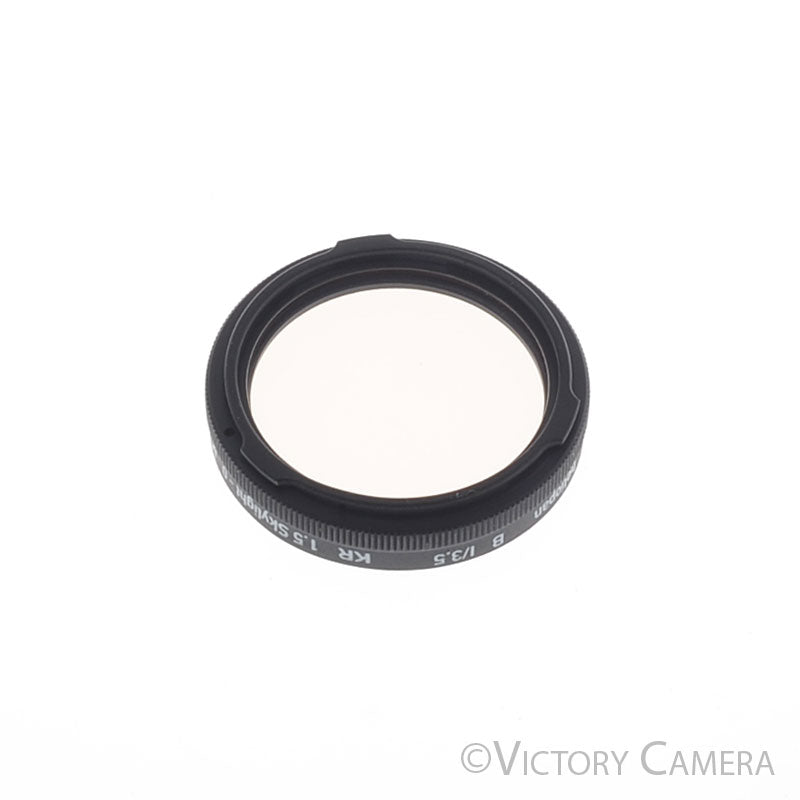 Heliopan KR 1.5 Skylight Filter for Rollei Bay I [MINT-] - Victory Camera