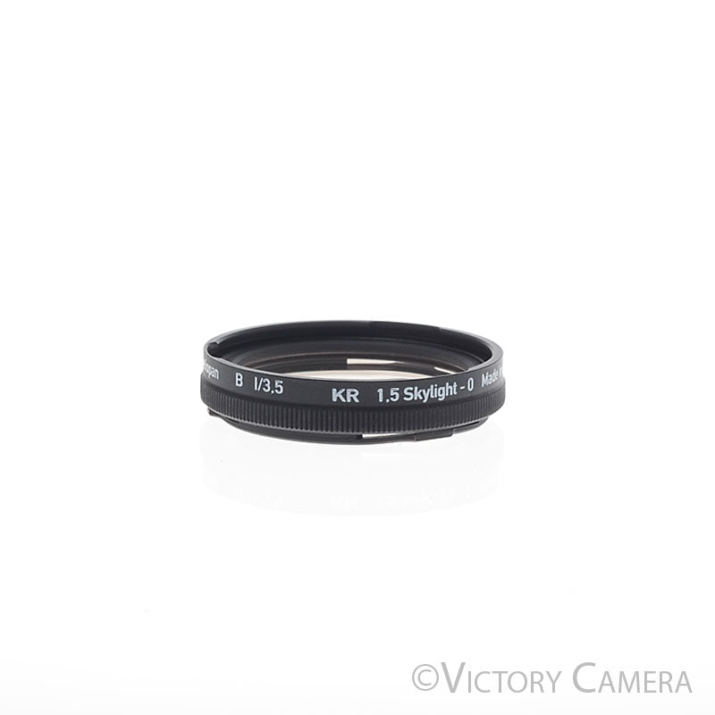 Heliopan KR 1.5 Skylight Filter for Rollei Bay I [MINT-] - Victory Camera
