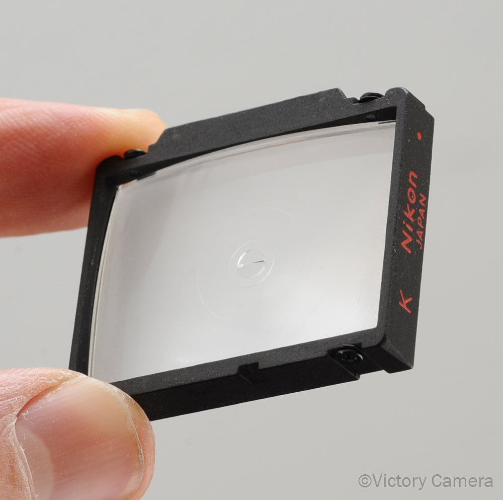Nikon F3 Red Dot K Focusing Screen [EXC+] image 1