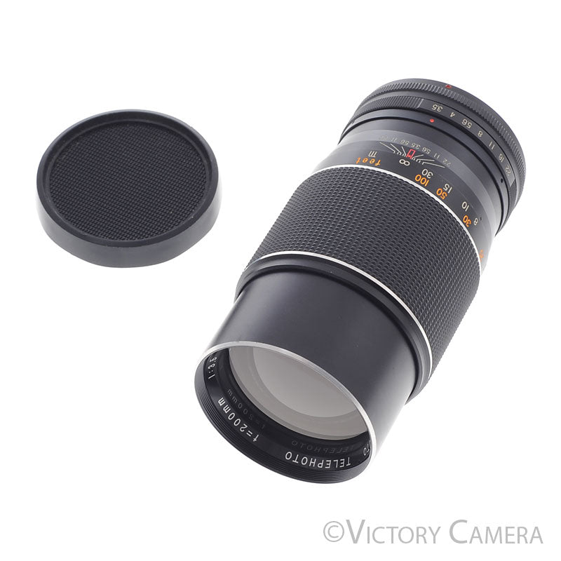 Kaligar 200mm f3.5 Telephoto Prime Lens for Canon FD [EXC] - Victory Camera
