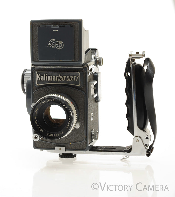 Kalimar Six Sixty Blue Camera 80mm f2.8 Lens WLF (AS IS) -Star Wars- [AS-IS] - Victory Camera