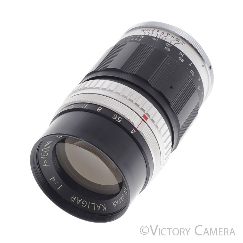 Kalimar 150mm f4 Telephoto Lens for Kalimar Reflex Six Sixty [EXC+] - Victory Camera