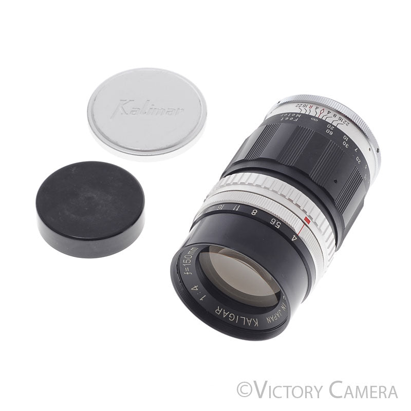 Kalimar 150mm f4 Telephoto Lens for Kalimar Reflex Six Sixty [EXC+] - Victory Camera