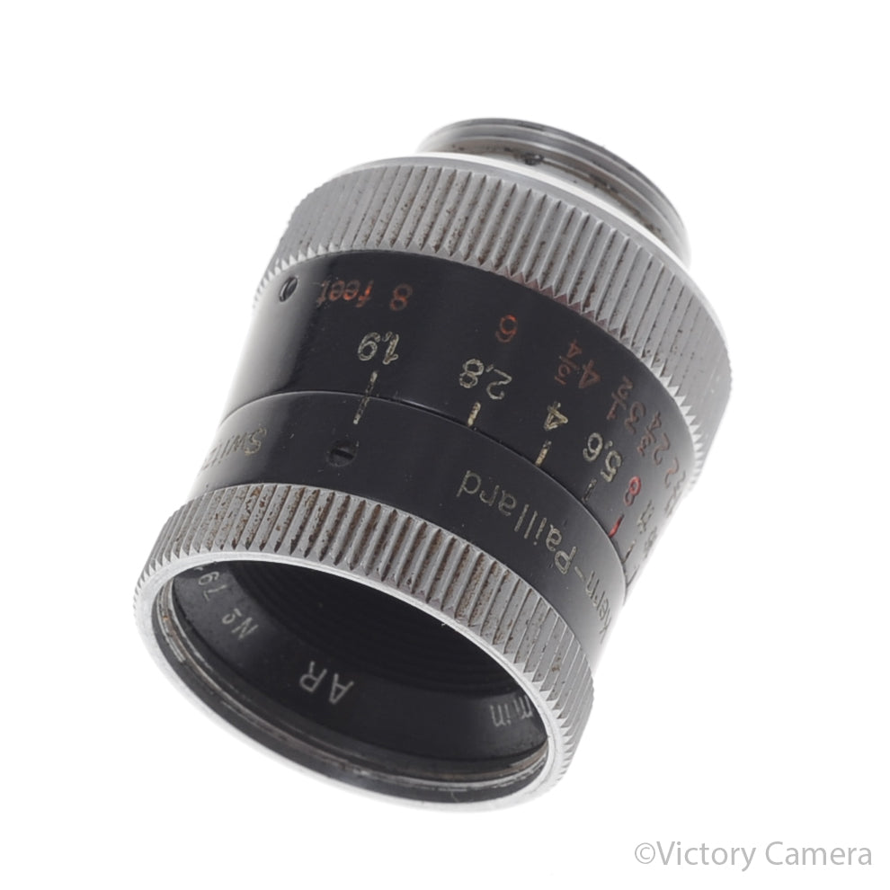 Kern-Paillard YVAR 13mm f1.9 AR D Mount 8mm Cine Lens [EXC] - Victory Camera