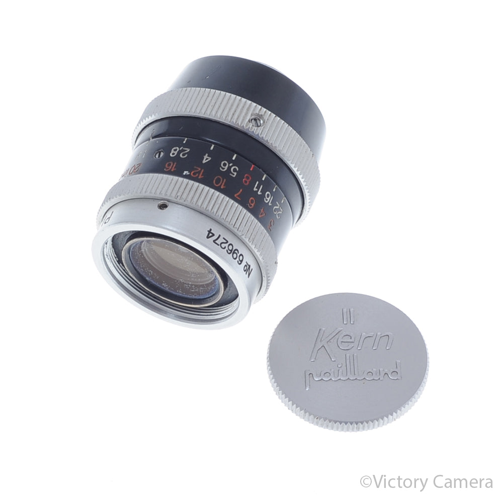 Kern-Paillard 5.5mm f1.9 AR Pizar D Mount Bolex Cine Wide Lens [GOOD] image 5
