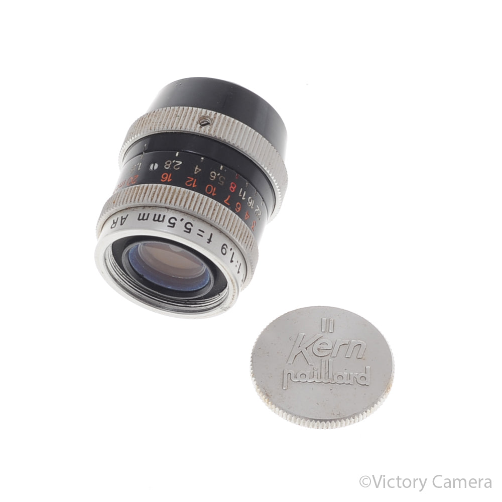 Kern-Paillard 5.5mm f1.9 AR Pizar D Mount Bolex Cine Wide Lens [EXC] image 5