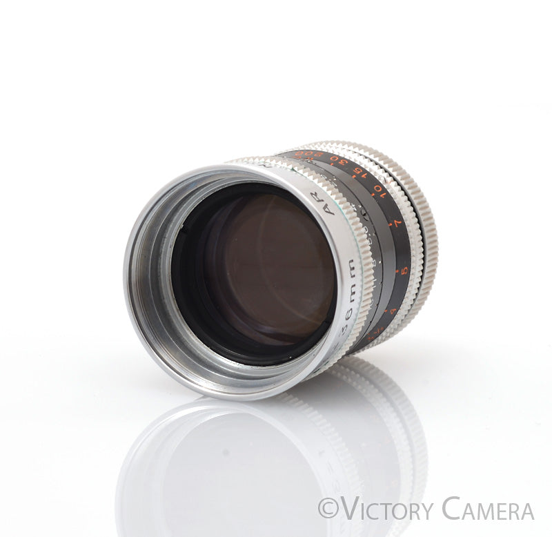 Kern Paillard Switar 36mm f1.8 D Mount Lens [EXC-]