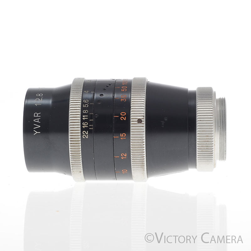 Kern-Paillard YVAR 75mm f2.8 AR Bolex C Mount Cine Lens [EXC] image 3