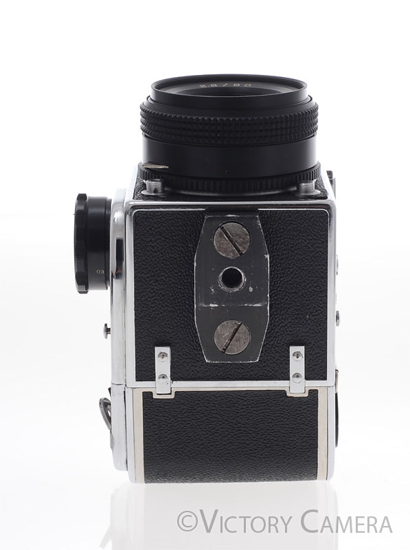 Kiev 88 Medium Format 6x6 SLR MC Volna-3 80mm f2.8 Lens 120 Back WLF [EXC] - Victory Camera