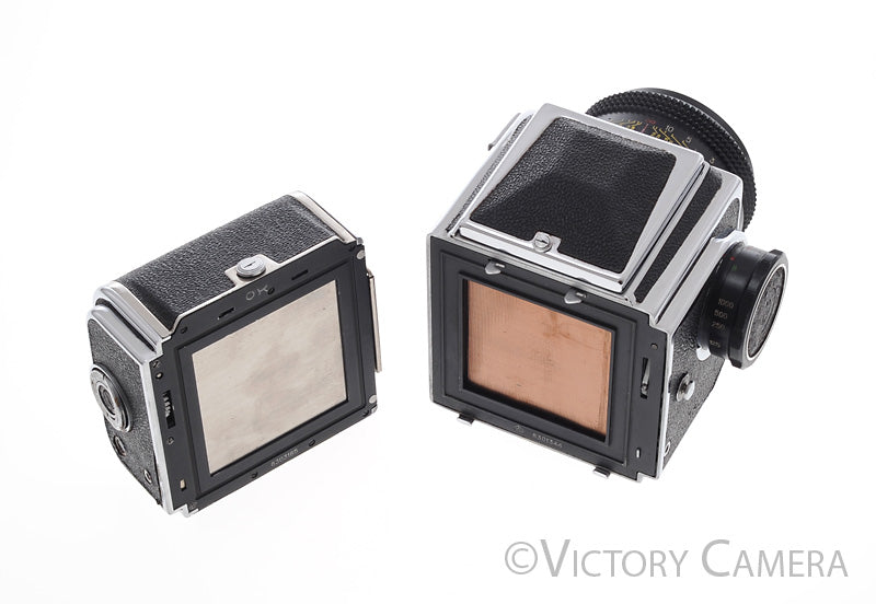 Kiev 88 Medium Format 6x6 SLR MC Volna-3 80mm f2.8 Lens 120 Back WLF [EXC] - Victory Camera