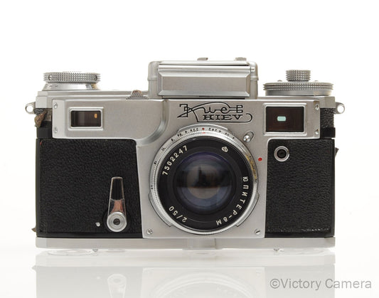 Kiev 4 Soviet 35mm Rangefinder Camera w/ 50mm f2 Lens [EXC-] image 1