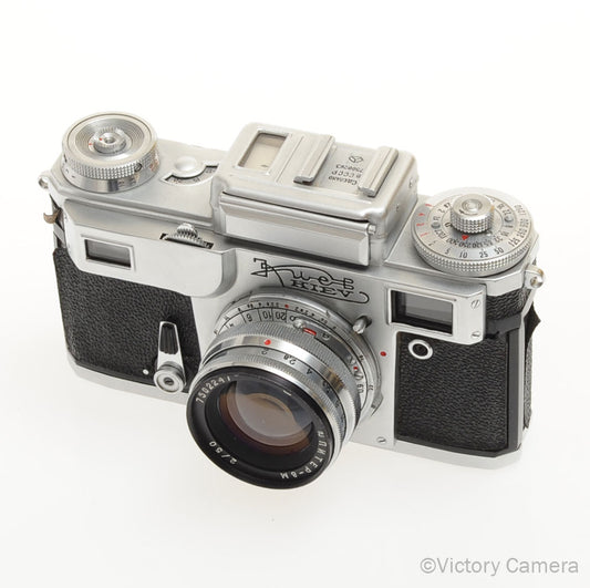 Kiev 4 Soviet 35mm Rangefinder Camera w/ 50mm f2 Lens [EXC-] image 2