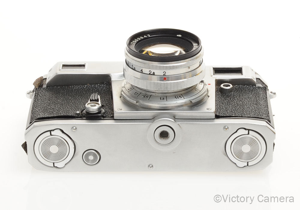 Kiev 4 Soviet 35mm Rangefinder Camera w/ 50mm f2 Lens [EXC-] - Victory Camera
