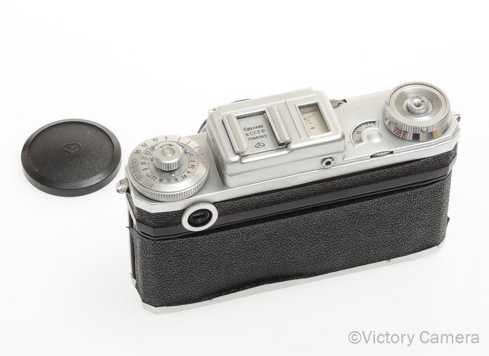 Kiev 4 Soviet 35mm Rangefinder Camera w/ 50mm f2 Lens [EXC-] - Victory Camera